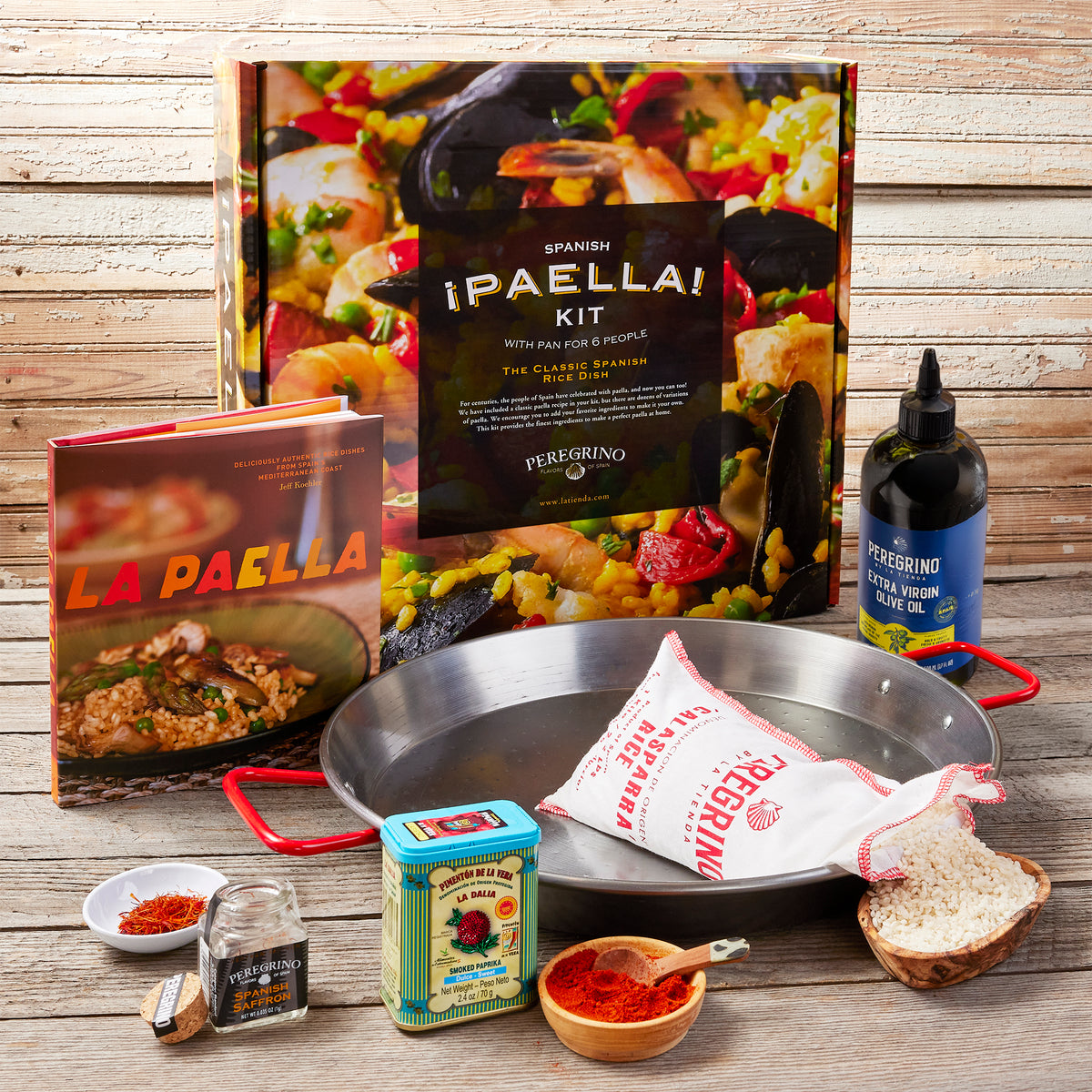 Traditional Paella Kit with Paella Cookbook - FREE SHIPPING!