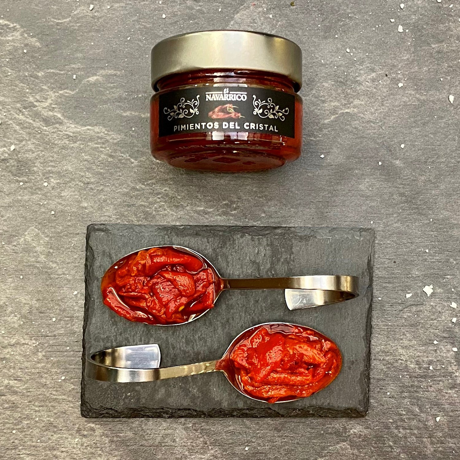 Fire Roasted Cristal Peppers by El Navarrico