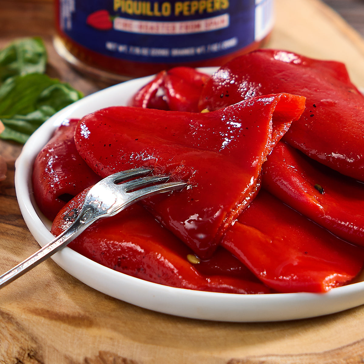 Fire-Roasted Piquillo Peppers by Peregrino