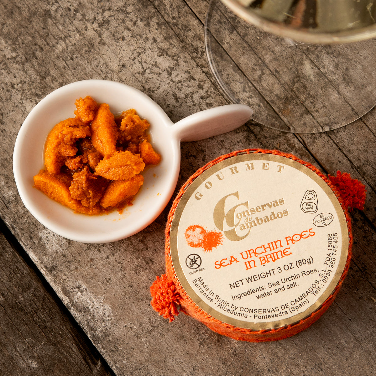 Huevas de Erizo del Mar - Sea Urchin Roe from Galicia