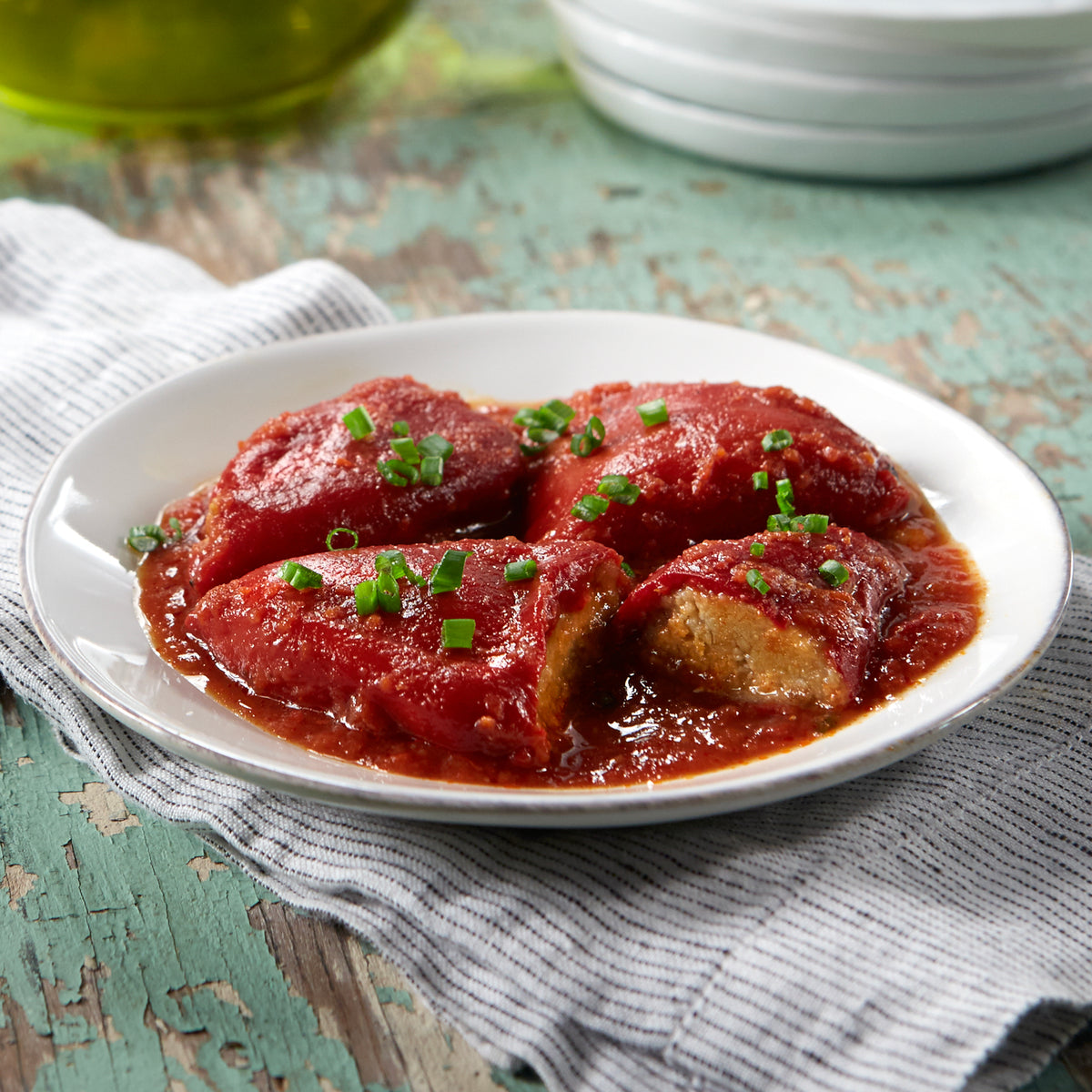 Piquillo Peppers Stuffed with Crab
