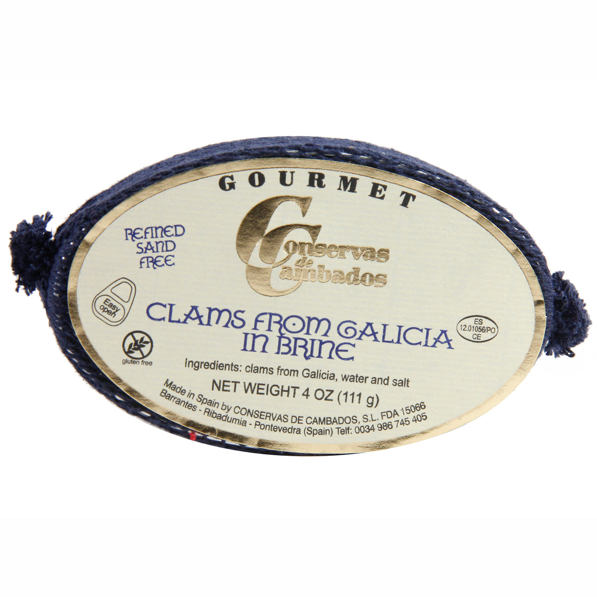 Almejas by Conservas de Cambados - Clams from Galicia