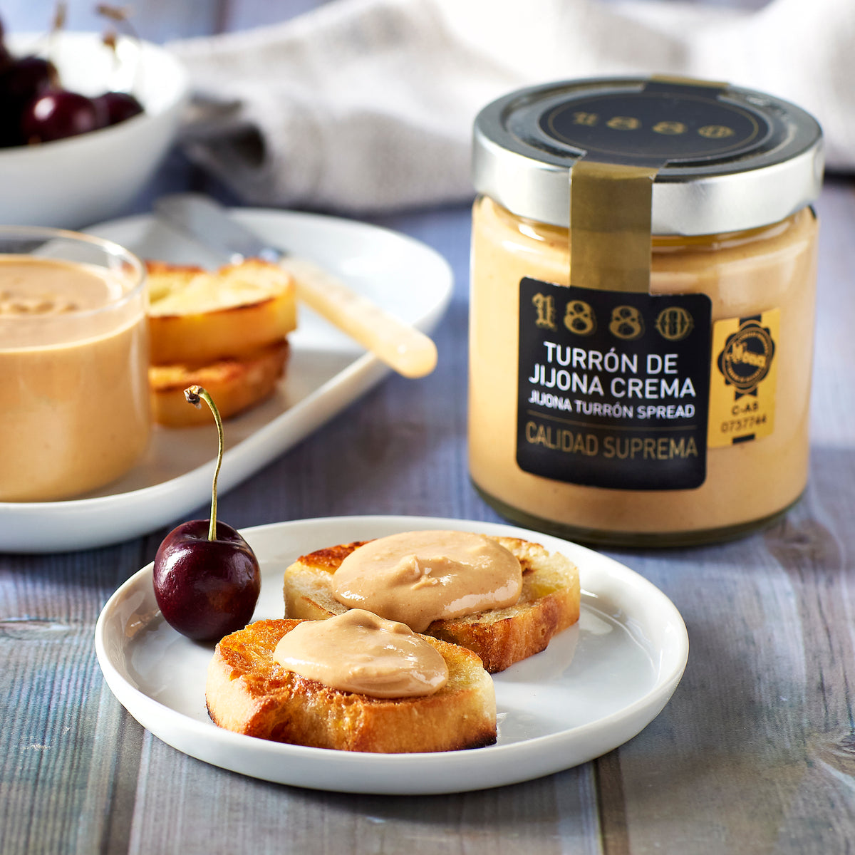 Crema de Turrón Almond Honey Butter by 1880