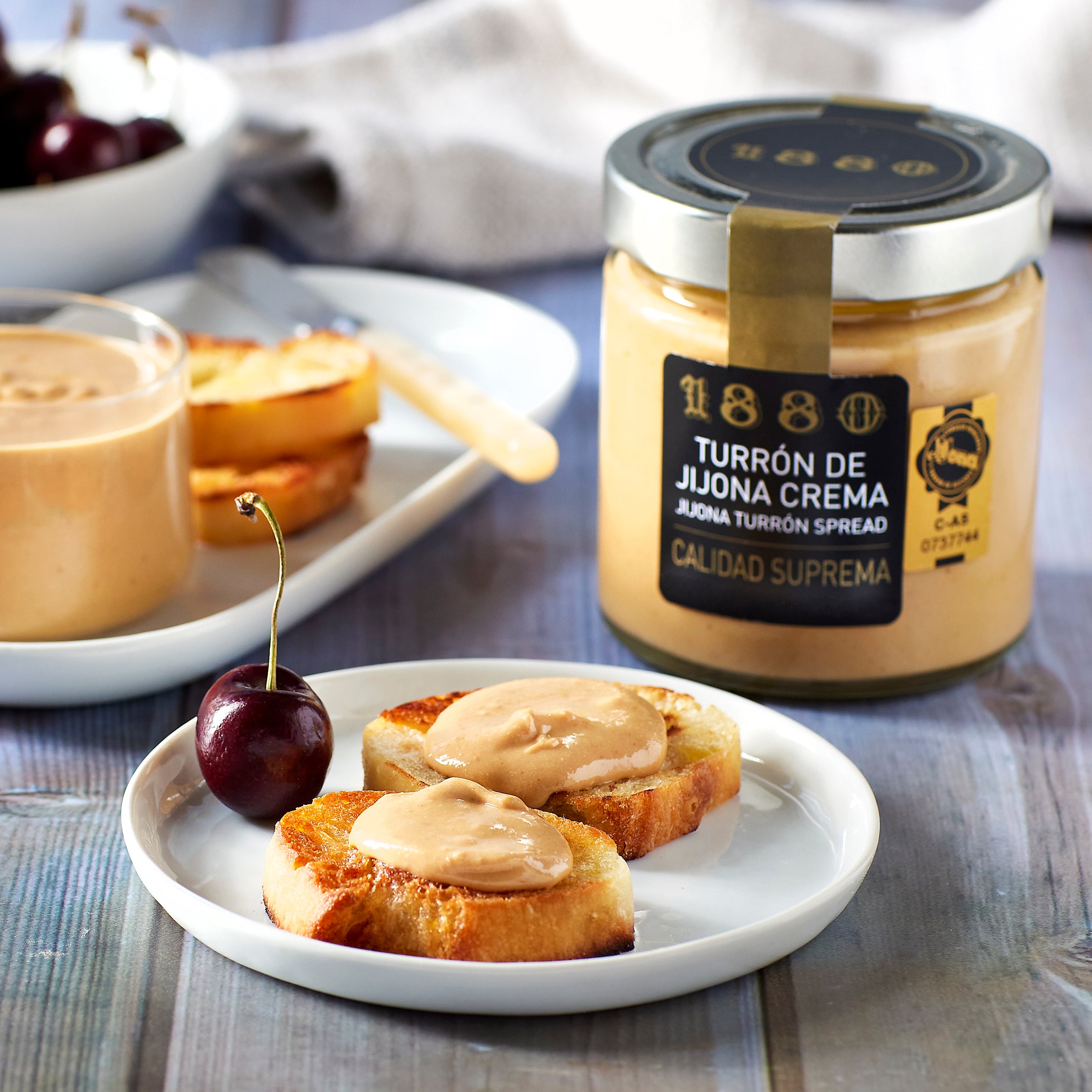 Crema de Turrón Almond Honey Butter by 1880