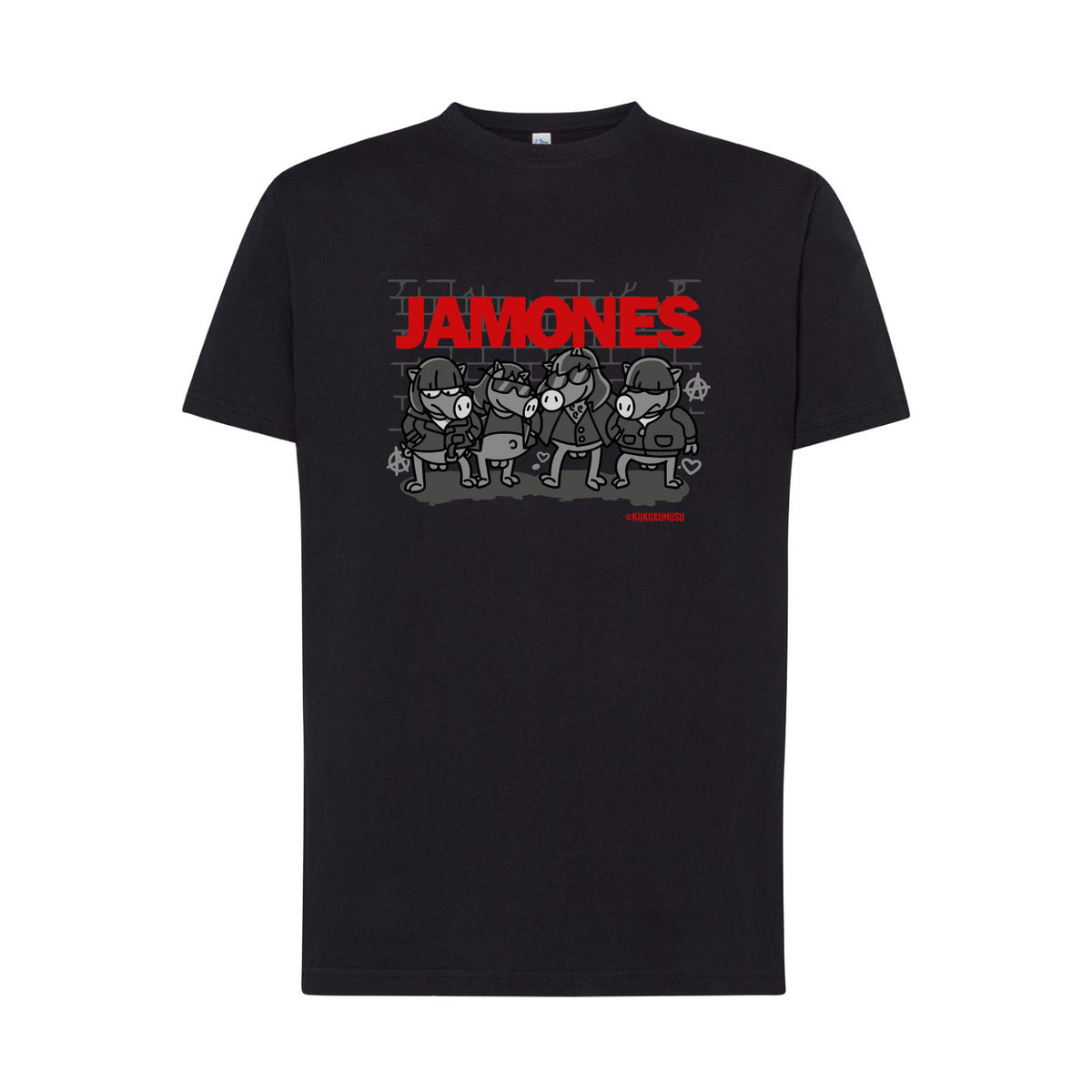 'Jamones' T-Shirt by Kukuxumusu